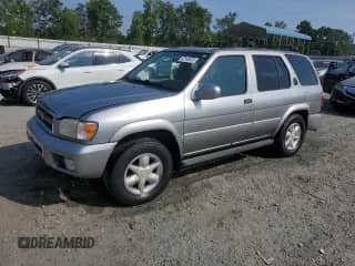 2001 Nissan Pathfinder LE z VIN JN8DR09X61W576105, wystawiony jako Copart lot #62145875 z przebiegiem 116 304 mil mil oraz Szkoda całkowita • Salvage title. Historia ofert i sprzedaży dostępna na DreamBid. Obrazek 1.