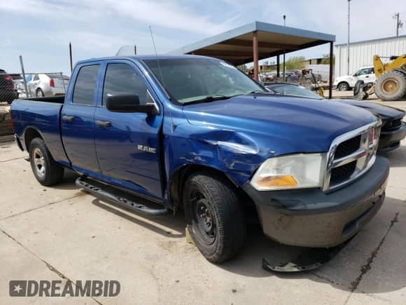 2009 Dodge 1500 ST с VIN 1D3HB18K19S812263, выставлен на аукционе Copart как лот 46184743 с пробегом 271 771 миль миль и Чистый • Clean title. История ставок и продаж доступна на DreamBid. Изображение 4.