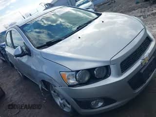 2013 Chevrolet Sonic LTZ with VIN 1G1JE5SH1D4166802, listed as a IAAI auction lot 41634168 with 86,351 mi miles and . Bid and sale history available at DreamBid. Image 1.