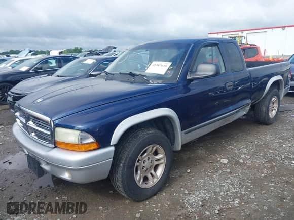 2004 Dodge Dakota SLT with VIN 1D7GL42K84S548808, listed as a IAAI auction lot 42387628 with 244,744 mi miles and . Bid and sale history available at DreamBid. Image 17.