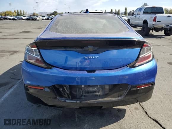 2018 Chevrolet Volt LT with VIN 1G1RC6S59JU125897, listed as a Copart auction lot 81766345 with 142,001 mi miles and Salvage title. Bid and sale history available at DreamBid. Image 6.
