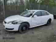 2014 Chevrolet Impala Police Police with VIN 2G1WD5E30E1185993, listed as a Copart auction lot 52155985 with 96,754 mi miles and Salvage title. Bid and sale history available at DreamBid. Image 1.