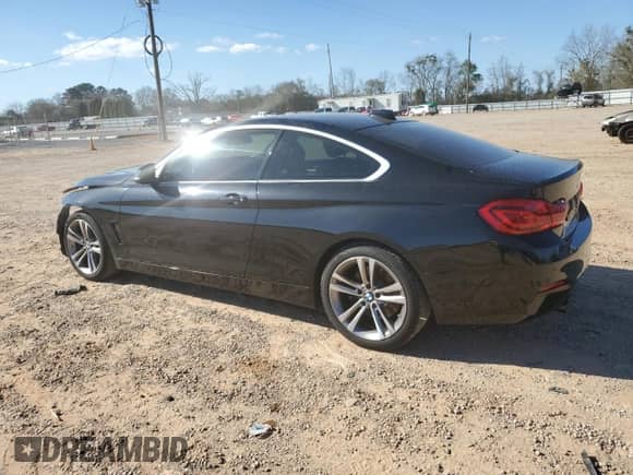 2019 BMW 4 Series 440i with VIN WBA4W7C55KAG53033, listed as a Copart auction lot 48412235 with 67,188 mi miles and Salvage title. Bid and sale history available at DreamBid. Image 2.