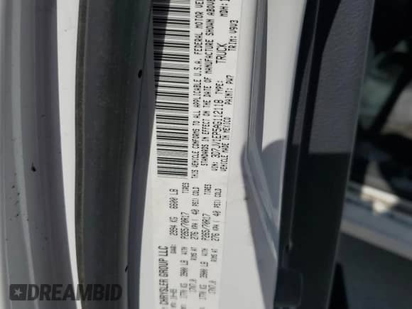 2010 Dodge 1500 ST с VIN 3D7JV1EP5AG112118, выставлен на аукционе Copart как лот 68899854 с пробегом 70 988 миль миль и Списание • Salvage title. История ставок и продаж доступна на DreamBid. Изображение 12.