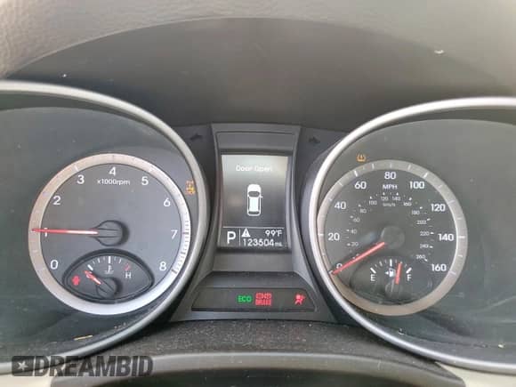 2014 Hyundai Santa Fe с VIN 5XYZTDLB3EG163746, выставлен на аукционе Copart как лот 67540805 с пробегом 123 504 миль миль и Списание • Salvage title. История ставок и продаж доступна на DreamBid. Изображение 9.