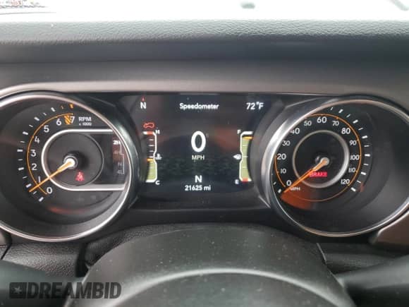 2021 Jeep Wrangler Sport с VIN 1C4GJXAG9MW770541, выставлен на аукционе Copart как лот 86194214 с пробегом 21 625 миль миль и Списание • Salvage title. История ставок и продаж доступна на DreamBid. Изображение 9.