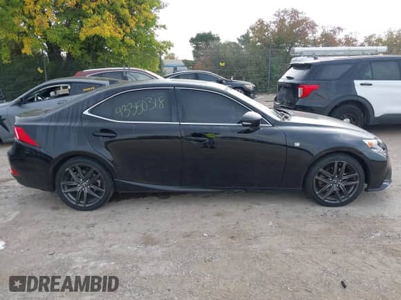 2015 Lexus IS 250 with VIN JTHCF1D27F5017496, listed as a IAAI auction lot 43350318 with 98,679 mi miles and . Bid and sale history available at DreamBid. Image 13.