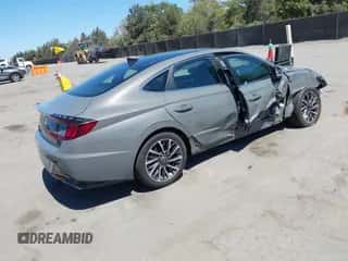 2022 Hyundai Sonata Limited z VIN KMHL34J27NA193451, wystawiony jako IAAI lot #43166215 z przebiegiem 34 230 mil mil oraz . Historia ofert i sprzedaży dostępna na DreamBid. Obrazek 4.