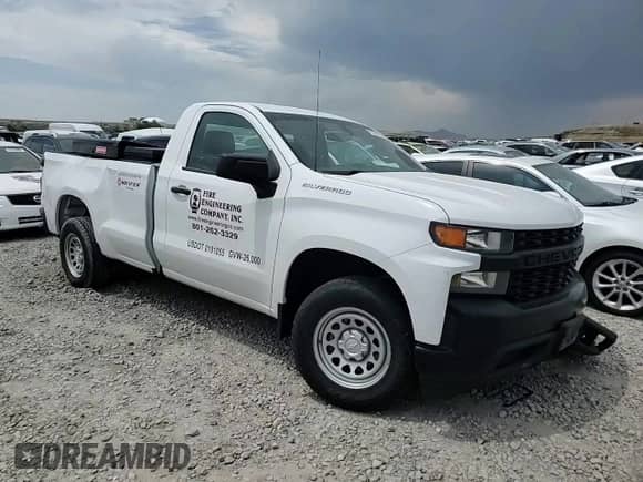 2021 Chevrolet Silverado 1500 Work Truck with VIN 3GCNWAEH0MG363831, listed as a Copart auction lot 63108615 with 95,619 mi miles and Salvage title. Bid and sale history available at DreamBid. Image 13.