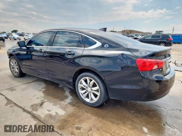 2017 Chevrolet Impala LT with VIN 2G1105S34H9112304, listed as a Copart auction lot 69689575 with 154,446 mi miles and Salvage title. Bid and sale history available at DreamBid. Image 2.