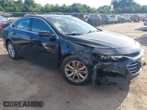 2020 Chevrolet Malibu LT with VIN 1G1ZD5ST6LF021462, listed as a IAAI auction lot 43052838 with 116,350 mi miles and . Bid and sale history available at DreamBid. Image 1.