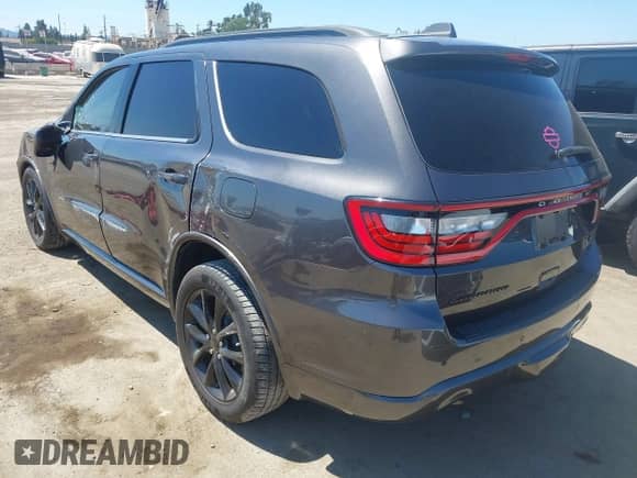 2018 Dodge Durango GT with VIN 1C4RDHDG7JC494195, listed as a IAAI auction lot 43097393 with 63,884 mi miles and . Bid and sale history available at DreamBid. Image 3.