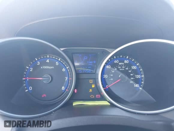 2015 Hyundai Tucson SE with VIN KM8JU3AG0FU083559, listed as a IAAI auction lot 42927140 with 157,458 mi miles and . Bid and sale history available at DreamBid. Image 7.