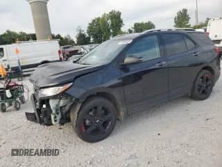 2021 Chevrolet Equinox Premier с VIN 2GNAXXEV1M6124070, выставлен на аукционе Copart как лот 71281385 с пробегом 56 851 миль миль и Списание • Salvage title. История ставок и продаж доступна на DreamBid. Изображение 1.