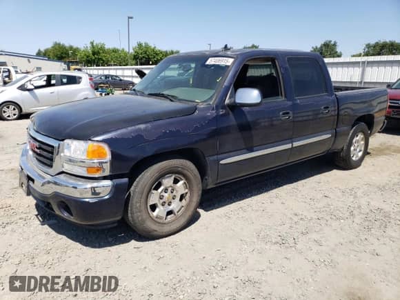 2006 GMC Sierra 1500 SLE2 with VIN 2GTEC13T461183912, listed as a Copart auction lot 57406915 with 232,672 mi miles and Salvage title. Bid and sale history available at DreamBid. Image 1.