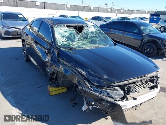 2019 Honda Accord Sport z VIN 1HGCV1F37KA150157, wystawiony jako IAAI lot #43481921 z przebiegiem 88 331 mil mil oraz . Historia ofert i sprzedaży dostępna na DreamBid. Obrazek 6.