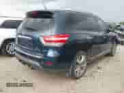 2014 Nissan Pathfinder Platinum Hybrid with VIN 5N1CR2MM2EC661154, listed as a IAAI auction lot 42629726 with 166,864 mi miles and . Bid and sale history available at DreamBid. Image 4.