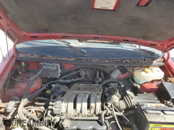 1995 Dodge Caravan with VIN 2B4GH45R0SR316476, listed as a Copart auction lot 54975595 with 282,544 mi miles and Clean title. Bid and sale history available at DreamBid. Image 12.