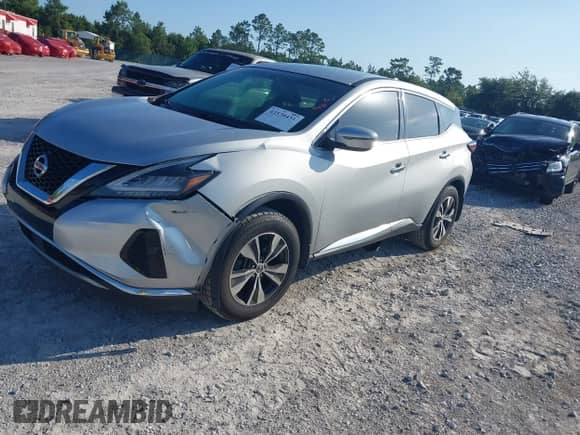 2019 Nissan Murano S with VIN 5N1AZ2MJ0KN160860, listed as a IAAI auction lot 42570431 with 77,004 mi miles and . Bid and sale history available at DreamBid. Image 18.