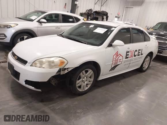 2011 Chevrolet Impala LT Fleet z VIN 2G1WG5EK9B1198851, wystawiony jako IAAI lot #43373168 z przebiegiem 298 608 mil mil oraz . Historia ofert i sprzedaży dostępna na DreamBid. Obrazek 2.