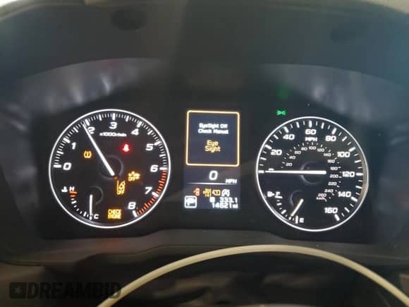 2025 Subaru Forester with VIN JF2SLDFC7SH482917, listed as a Copart auction lot 66214815 with 14,621 mi miles and Salvage title. Bid and sale history available at DreamBid. Image 9.