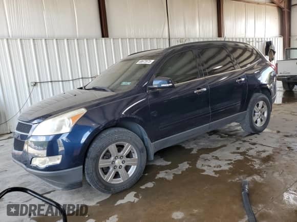 2011 Chevrolet Traverse 1LT с VIN 1GNKVGED1BJ395485, выставлен на аукционе Copart как лот 68673975 с пробегом Не указан миль и Списание • Salvage title. История ставок и продаж доступна на DreamBid. Изображение 1.