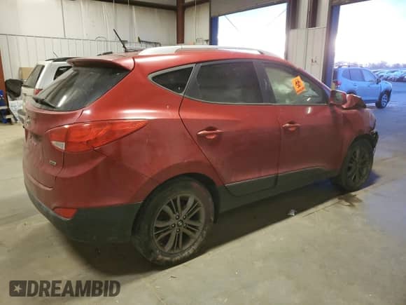 2014 Hyundai Tucson Walking Dead Edition z VIN KM8JUCAG0EU815736, wystawiony jako Copart lot #81373953 z przebiegiem Nie podano mil oraz Szkoda całkowita • Salvage title. Historia ofert i sprzedaży dostępna na DreamBid. Obrazek 3.