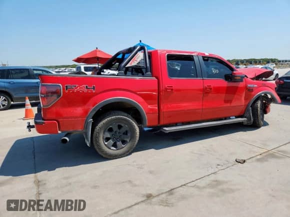 2011 Ford F-150 Lariat with VIN 1FTFW1EF8BFC32034, listed as a Copart auction lot 71829295 with Not provided miles and Clean title. Bid and sale history available at DreamBid. Image 3.
