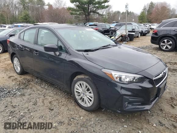 2018 Subaru Impreza Premium с VIN 4S3GKAD60J3617489, выставлен на аукционе Copart как лот 51900515 с пробегом 67 818 миль миль и Списание • Salvage title. История ставок и продаж доступна на DreamBid. Изображение 4.