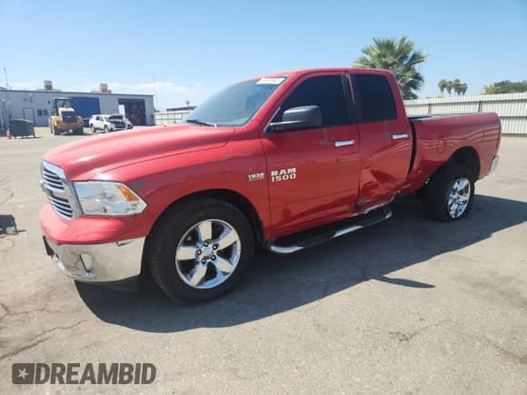 2015 Ram 1500 Big Horn с VIN 1C6RR7GT0FS605551, выставлен на аукционе Copart как лот 69970995 с пробегом 101 661 миль миль и Списание • Salvage title. История ставок и продаж доступна на DreamBid. Изображение 1.