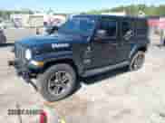2023 Jeep Wrangler Sahara Altitude with VIN 1C4HJXEG4PW624339, listed as a IAAI auction lot 41998744 with 29,233 mi miles and . Bid and sale history available at DreamBid. Image 2.