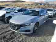 2022 Honda Accord Touring with VIN 1HGCV3F98NA028945, listed as a Copart auction lot 71215505 with 49,255 mi miles and Salvage title. Bid and sale history available at DreamBid. Image 1.