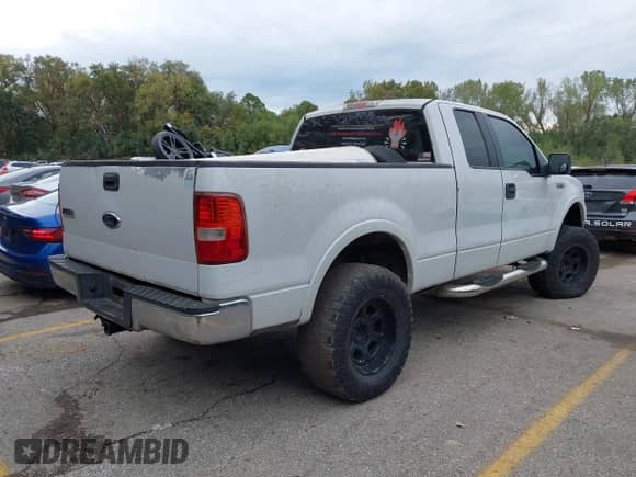 2005 Ford F-150 XLT with VIN 1FTPX12545NB25148, listed as a IAAI auction lot 43445437 with Not provided miles and . Bid and sale history available at DreamBid. Image 4.
