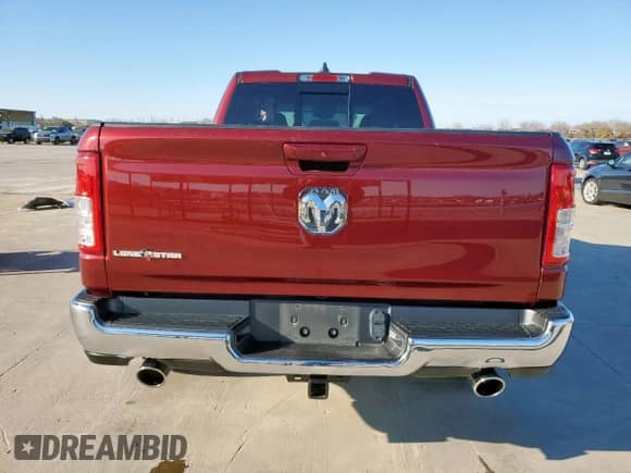 2022 Ram 1500 Lone Star z VIN 1C6RREBT7NN228547, wystawiony jako Copart lot #48293535 z przebiegiem 65 368 mil mil oraz Szkoda całkowita • Salvage title. Historia ofert i sprzedaży dostępna na DreamBid. Obrazek 6.