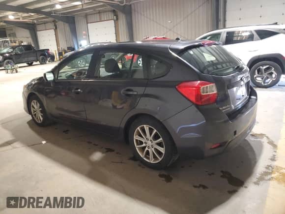 2013 Subaru Impreza Premium with VIN JF1GPAC62D1897991, listed as a Copart auction lot 53090275 with 156,560 mi miles and Salvage title. Bid and sale history available at DreamBid. Image 2.