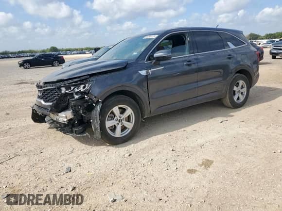 2023 Kia Sorento LX with VIN 5XYRG4LC1PG197054, listed as a Copart auction lot 66399135 with 47,389 mi miles and Salvage title. Bid and sale history available at DreamBid. Image 1.