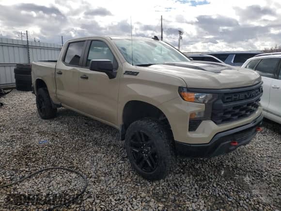 2023 Chevrolet Silverado 1500 Custom Trail Boss with VIN 3GCPDCEK4PG194214, listed as a Copart auction lot 44073325 with 12,646 mi miles and Clean title. Bid and sale history available at DreamBid. Image 4.