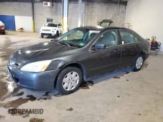 2003 Honda Accord LX with VIN 3HGCM563X3G711657, listed as a Copart auction lot 70129585 with Not provided miles and Salvage title. Bid and sale history available at DreamBid. Image 1.