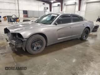 2012 Dodge Charger Police with VIN 2C3CDXAT5CH298858, listed as a Copart auction lot 65801985 with 217,226 mi miles and Non repairable. Bid and sale history available at DreamBid. Image 1.