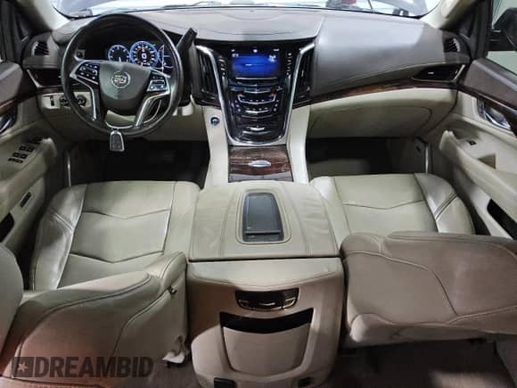2015 Cadillac Escalade ESV Luxury with VIN 1GYS4HKJXFR170768, listed as a Copart auction lot 80486815 with 147,120 mi miles and Clean title. Bid and sale history available at DreamBid. Image 8.