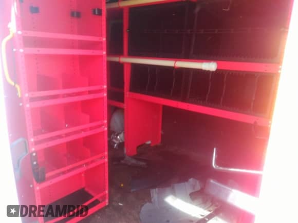 2019 Ram ProMaster Cargo with VIN 3C6TRVAG3KE514065, listed as a IAAI auction lot 42128304 with 96,426 mi miles and . Bid and sale history available at DreamBid. Image 8.