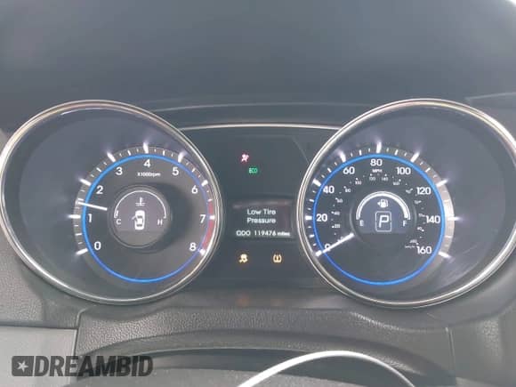 2013 Hyundai Sonata GLS with VIN 5NPEB4AC9DH731647, listed as a IAAI auction lot 43401285 with 119,476 mi miles and . Bid and sale history available at DreamBid. Image 7.