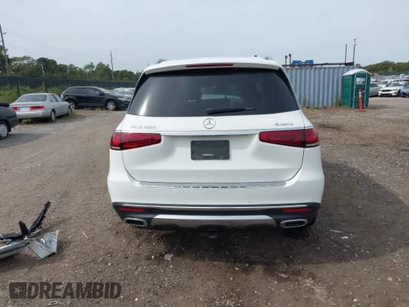 2022 Mercedes-Benz GLS 450 with VIN 4JGFF5KE5NA704710, listed as a IAAI auction lot 43321005 with 35,217 mi miles and . Bid and sale history available at DreamBid. Image 16.