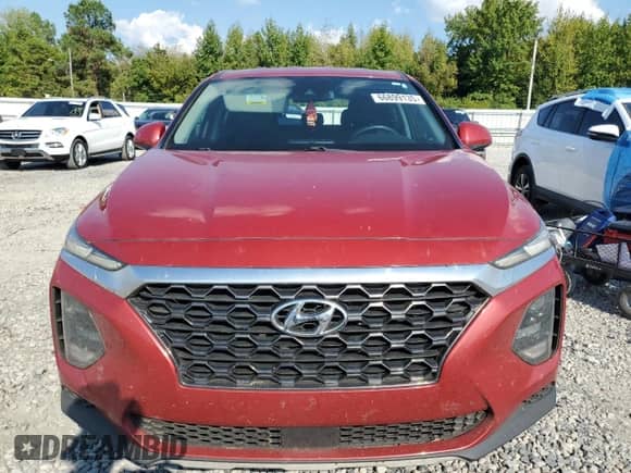 2019 Hyundai Santa Fe SE with VIN 5NMS23AD4KH116830, listed as a Copart auction lot 66899135 with 117,839 mi miles and Salvage title. Bid and sale history available at DreamBid. Image 5.