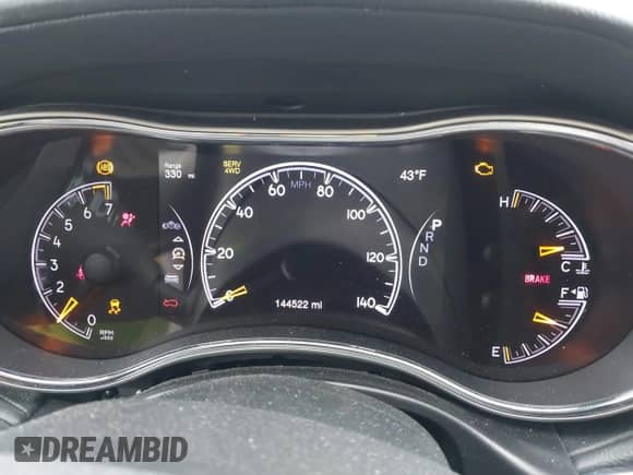 2018 Jeep Grand Cherokee Overland with VIN 1C4RJFCG2JC355512, listed as a IAAI auction lot 41999611 with 144,522 mi miles and . Bid and sale history available at DreamBid. Image 7.