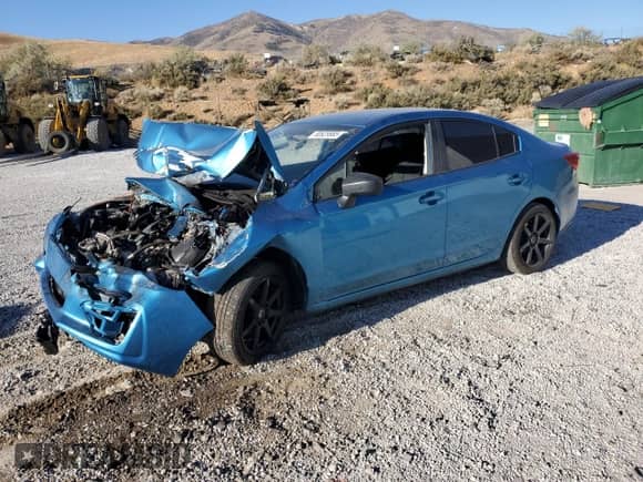 2019 Subaru Impreza with VIN 4S3GKAA62K3614406, listed as a Copart auction lot 80929985 with Not provided miles and Salvage title. Bid and sale history available at DreamBid. Image 1.