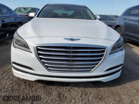 2015 Hyundai Genesis 3.8L with VIN KMHGN4JE8FU078105, listed as a Copart auction lot 76188074 with Not provided miles and Salvage title. Bid and sale history available at DreamBid. Image 5.