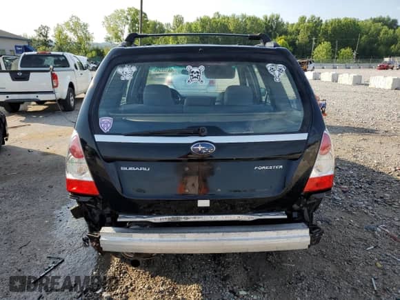 2008 Subaru Forester X with VIN JF1SG636X8H718911, listed as a Copart auction lot 66128345 with 184,404 mi miles and Salvage title. Bid and sale history available at DreamBid. Image 6.