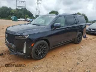 2021 Cadillac Escalade Sport with VIN 1GYS4FKL0MR252561, listed as a Copart auction lot 68904165 with 52,821 mi miles and Salvage title. Bid and sale history available at DreamBid. Image 1.