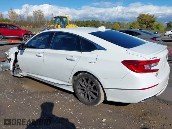 2021 Honda Accord EX-L z VIN 1HGCV1F51MA058370, wystawiony jako IAAI lot #43400790 z przebiegiem 75 117 mil mil oraz . Historia ofert i sprzedaży dostępna na DreamBid. Obrazek 3.